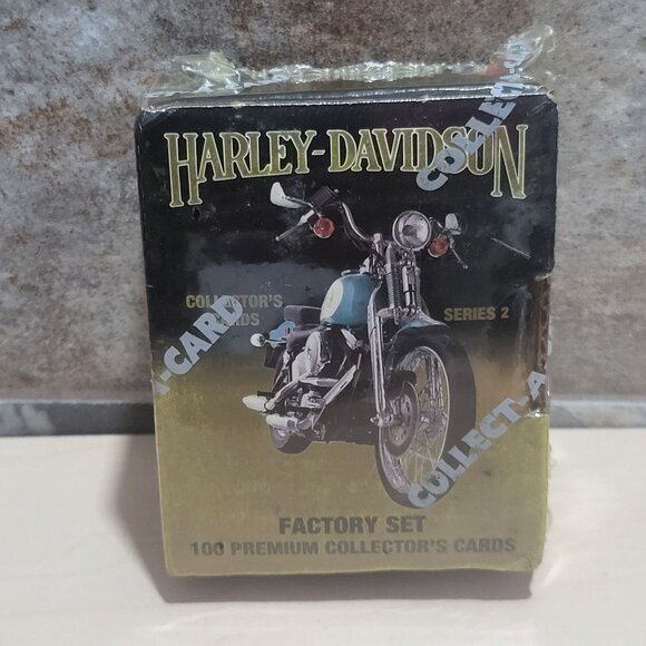 1992 Harley Davidson Factory Set 100 Premium Collectors Cards Series 2 Sealed - Picture 1 of 8